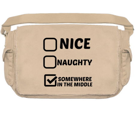 Nice Naughty somewhere in the middle funny tiny thumbnail