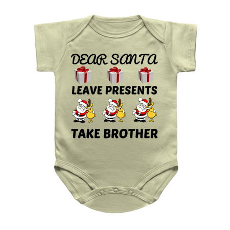 Santa leave presents take brother tiny thumbnail
