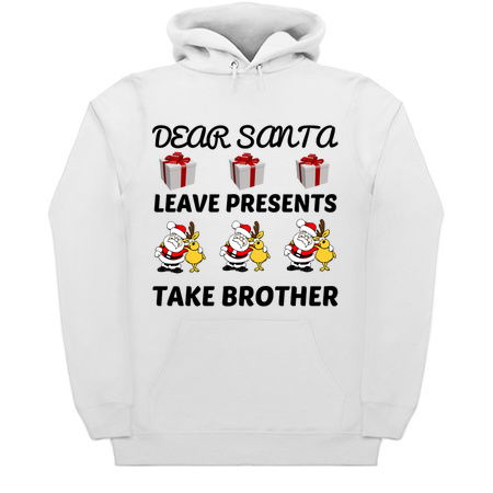 Santa leave presents take brother tiny thumbnail