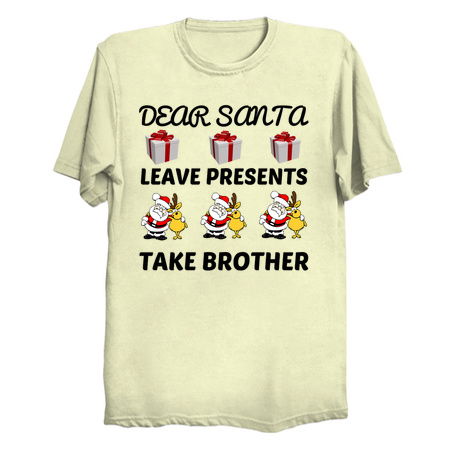 Santa leave presents take brother tiny thumbnail