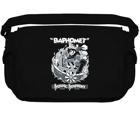 Vintage Cartoon Baphomet - Steamboat Baphy - Occult - Satanic Symphony tiny thumbnail