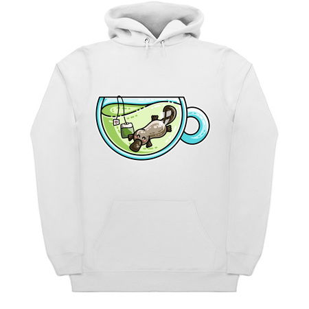 Pla-tea-pus Kawaii Cute Platypus Tea Pun tiny thumbnail