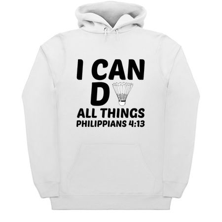 I can do all things Badminton funny tiny thumbnail