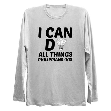 I can do all things Badminton funny tiny thumbnail