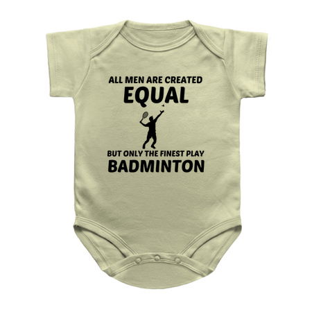 Men created equal but the finest play Badminton tiny thumbnail