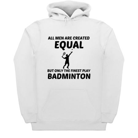 Men created equal but the finest play Badminton tiny thumbnail