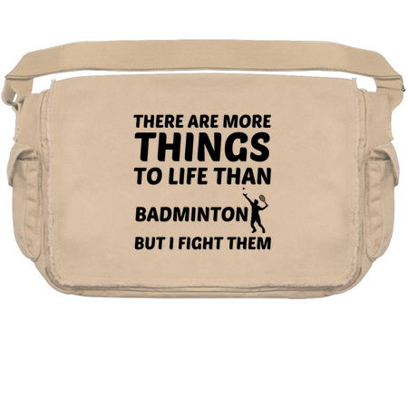 More things to life than Badminton funny tiny thumbnail