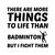 More things to life than Badminton funny tiny thumbnail