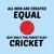 Men created equal but the finest play cricket tiny thumbnail