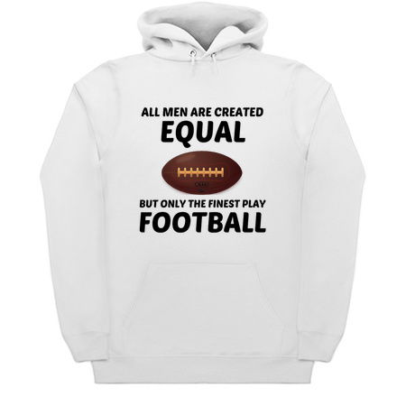 Men created equal but the finest play football tiny thumbnail