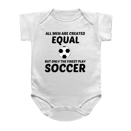 Men created equal but the finest play soccer tiny thumbnail