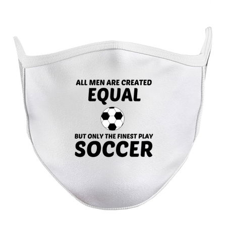 Men created equal but the finest play soccer tiny thumbnail