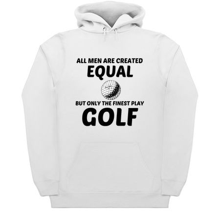 Men created equal but the finest play Golf tiny thumbnail