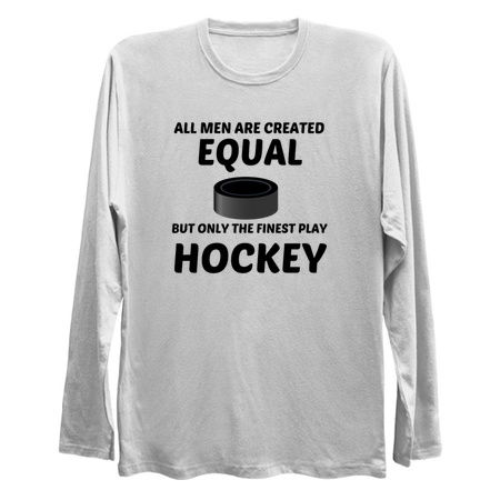 Men created equal but the finest play Hockey tiny thumbnail
