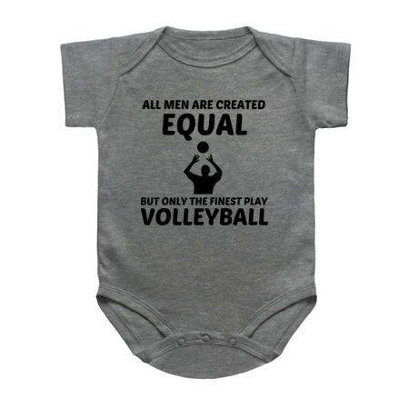 Men created equal but the finest play volleyball funny tiny thumbnail