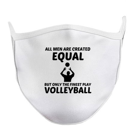 Men created equal but the finest play volleyball funny tiny thumbnail