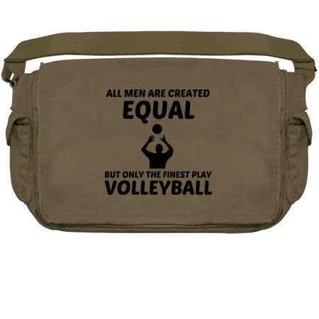 Men created equal but the finest play volleyball funny tiny thumbnail