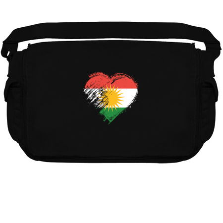 Grungy I Love Kurdistan Heart Flag tiny thumbnail