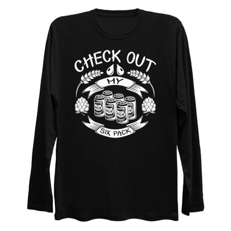 Check Out My Six Pack, Funny Fitness Sayings tiny thumbnail