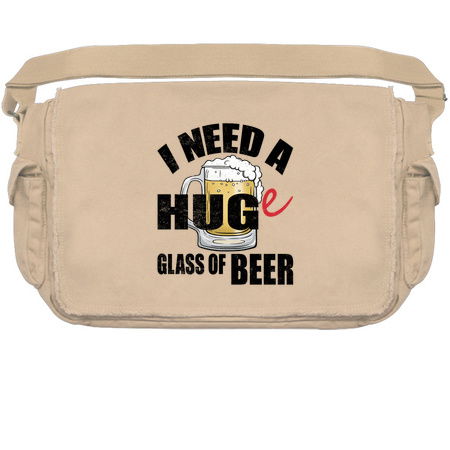I Need A HUGe Glass Of Beer, Funny Beer Sayings Design tiny thumbnail