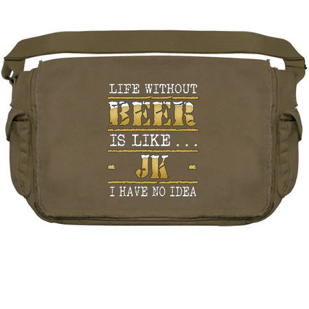 Life Without Beer Just Kidding Funny Beer Sayings Design tiny thumbnail