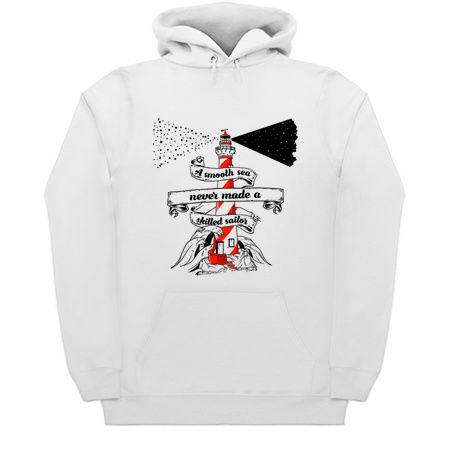 A smooth sea never made a skilled sailor Lighthouse tiny thumbnail