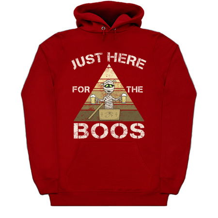 Funny Halloween Mummy Just Here For The Boos tiny thumbnail