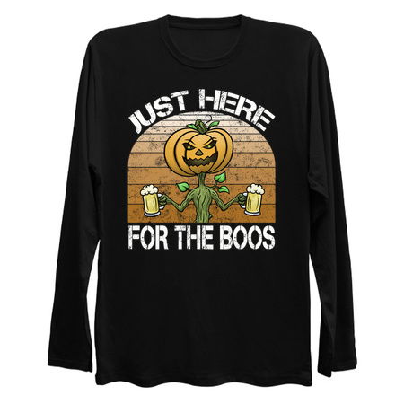 Just Here For The Boos Funny Halloween Pumpkin tiny thumbnail