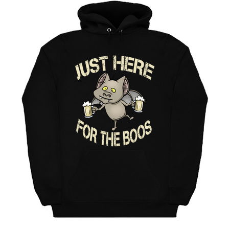 Just Here For The Boos Funny Halloween Vampire Bat tiny thumbnail