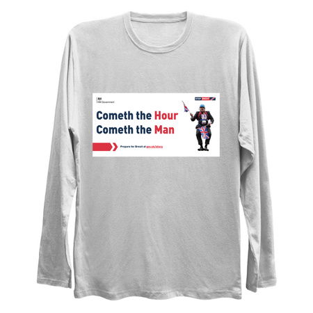 Get Ready For Brexit Spoof - Cometh The Hour, Cometh The Man tiny thumbnail