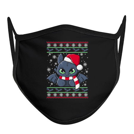 Dragon night fury ugly christmas sweater tiny thumbnail