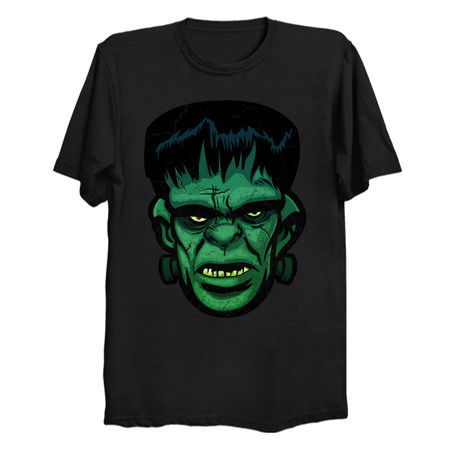 Frankenstein's Monster Head Distressed tiny thumbnail