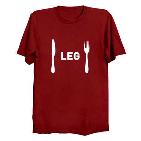 Funny Christmas Menu Choice - Leg tiny thumbnail