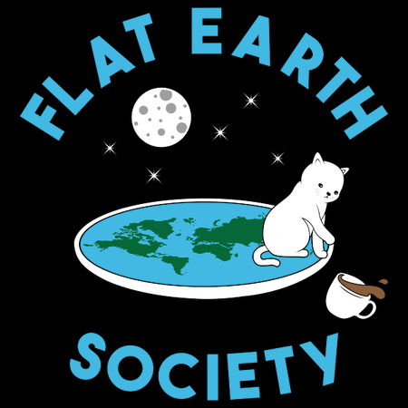 Flat Earth Cat Neatoshop