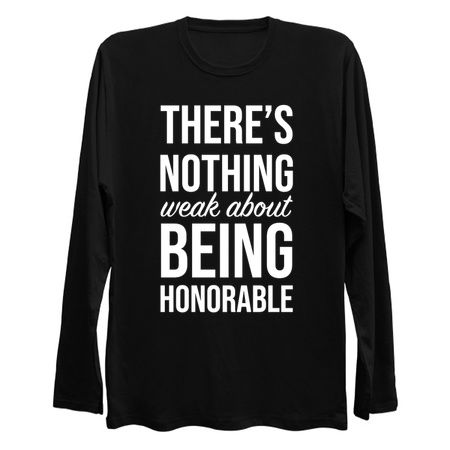 There's Nothing Weak About Being Honorable tiny thumbnail