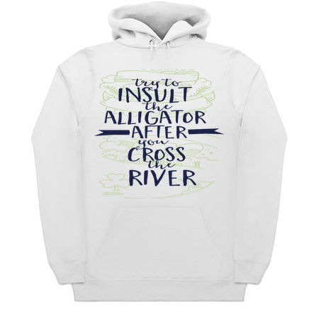 Insult the alligator cross the river tiny thumbnail