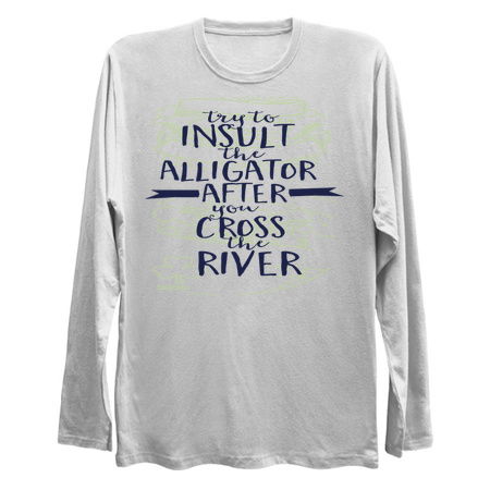 Insult the alligator cross the river tiny thumbnail