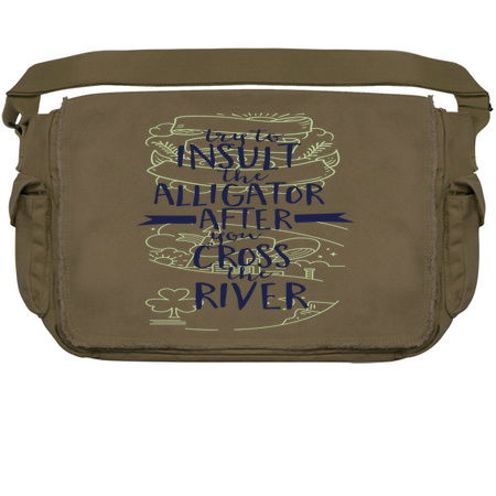 Insult the alligator cross the river tiny thumbnail