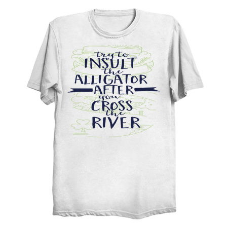 Insult the alligator cross the river tiny thumbnail