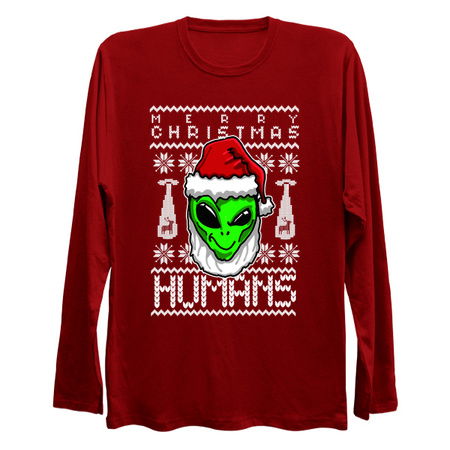 Alien Christmas Sweater Style - Ugly Christmas Sweater Themed Alien Design! tiny thumbnail
