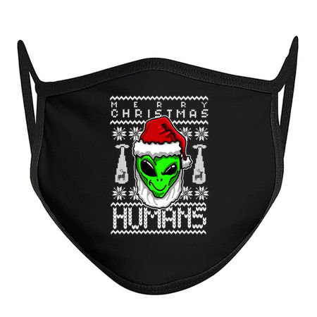 Alien Christmas Sweater Style - Ugly Christmas Sweater Themed Alien Design! tiny thumbnail