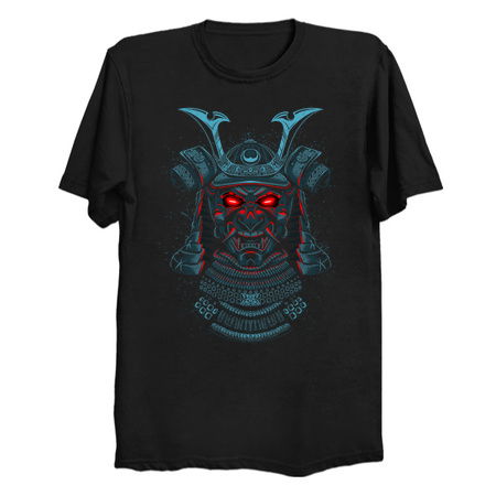 Samurai neon eyes - NeatoShop