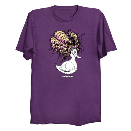 Cute Little Mallard with an Old Powdered Wig tiny thumbnail