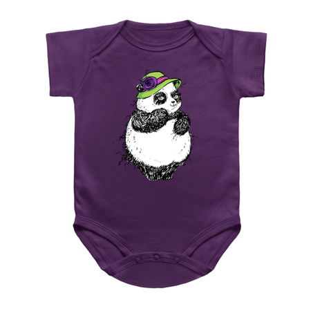 Bashful Plump Panda with a Gorgeous Hat tiny thumbnail