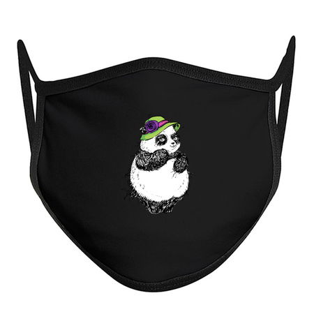 Bashful Plump Panda with a Gorgeous Hat tiny thumbnail