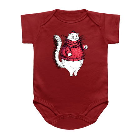 Gentleman Cat with A Very Fuzzy Sweater and Lovely Hat tiny thumbnail