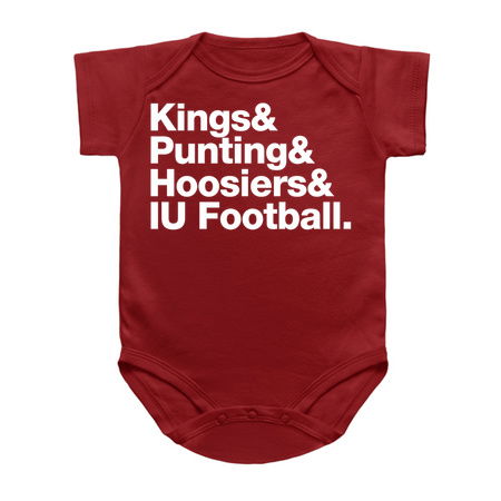 Personalised For Nathan Kings& Punting& Hoosiers& IU Football. tiny thumbnail