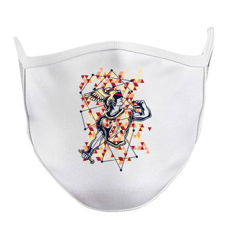 A greek inspired warrior holding a sword! tiny thumbnail