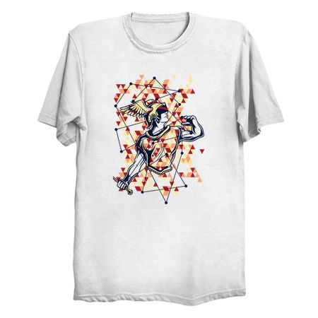 A greek inspired warrior holding a sword! tiny thumbnail