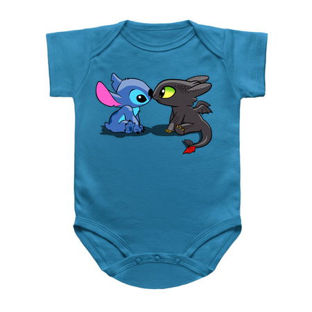 Kawaii babies (Stitch & Toothless) - NeatoShop